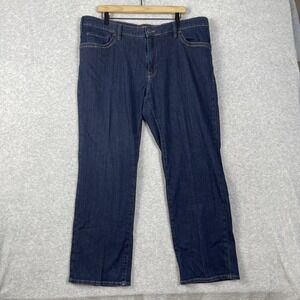 34 Heritage Charisma Comfort Rise Jeans Mens Size 40x30 Dark Wash Minimalist